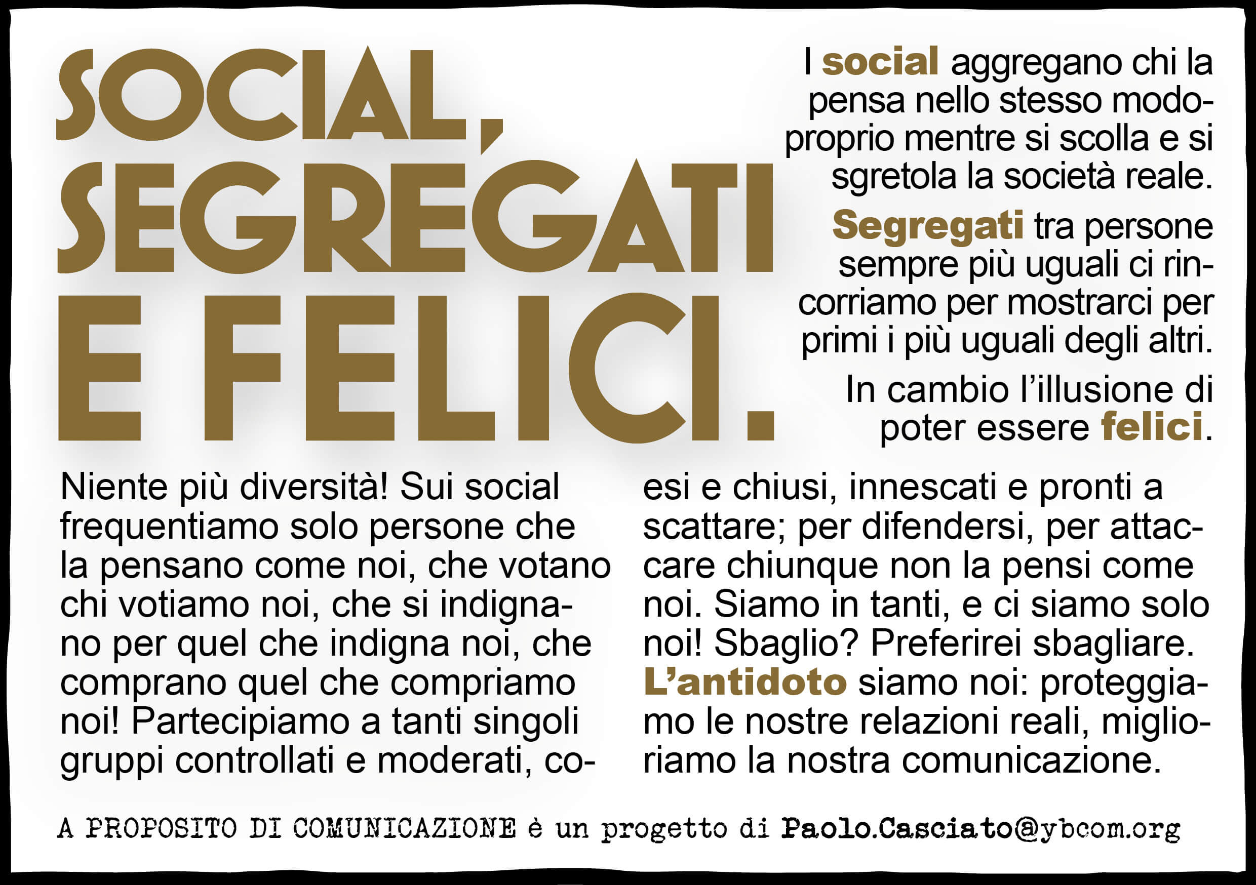A proposito di comunicazione apropositodicomunicazioone #apropositodicomunicazioone